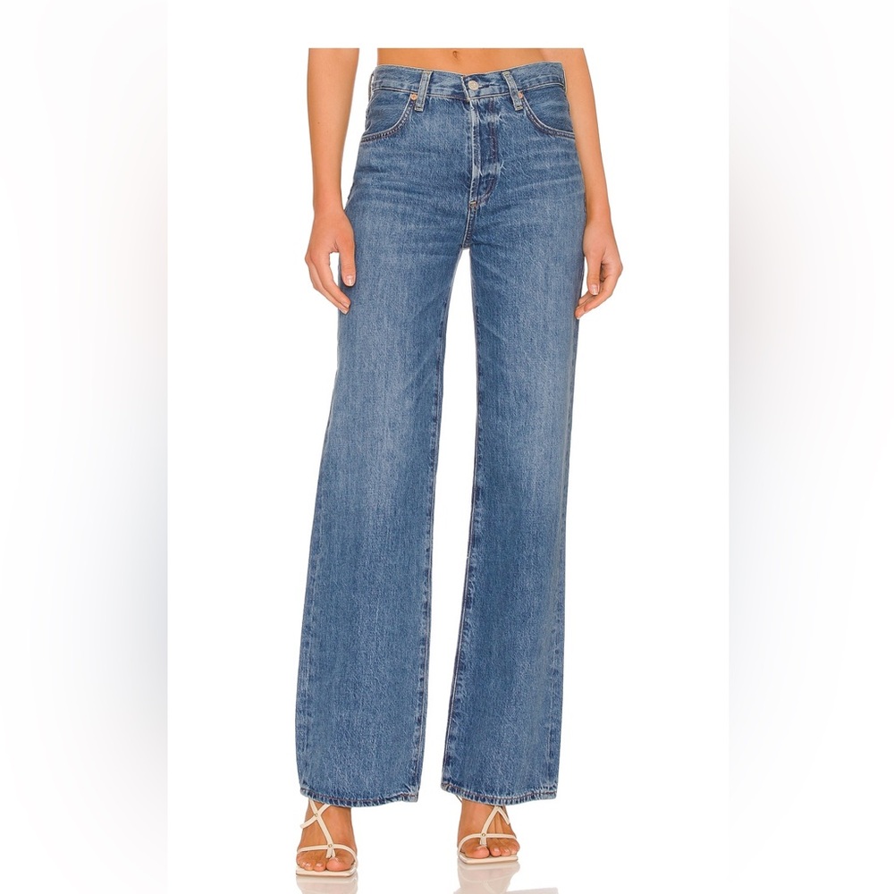 Citizens Of Humanity Light Blue Straight Leg Annina Jeans
